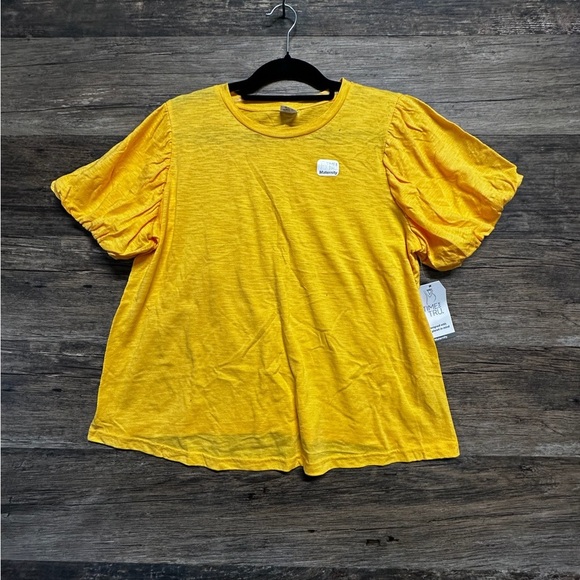 Time and Tru Yellow Maternity Blouse - Picture 1 of 7